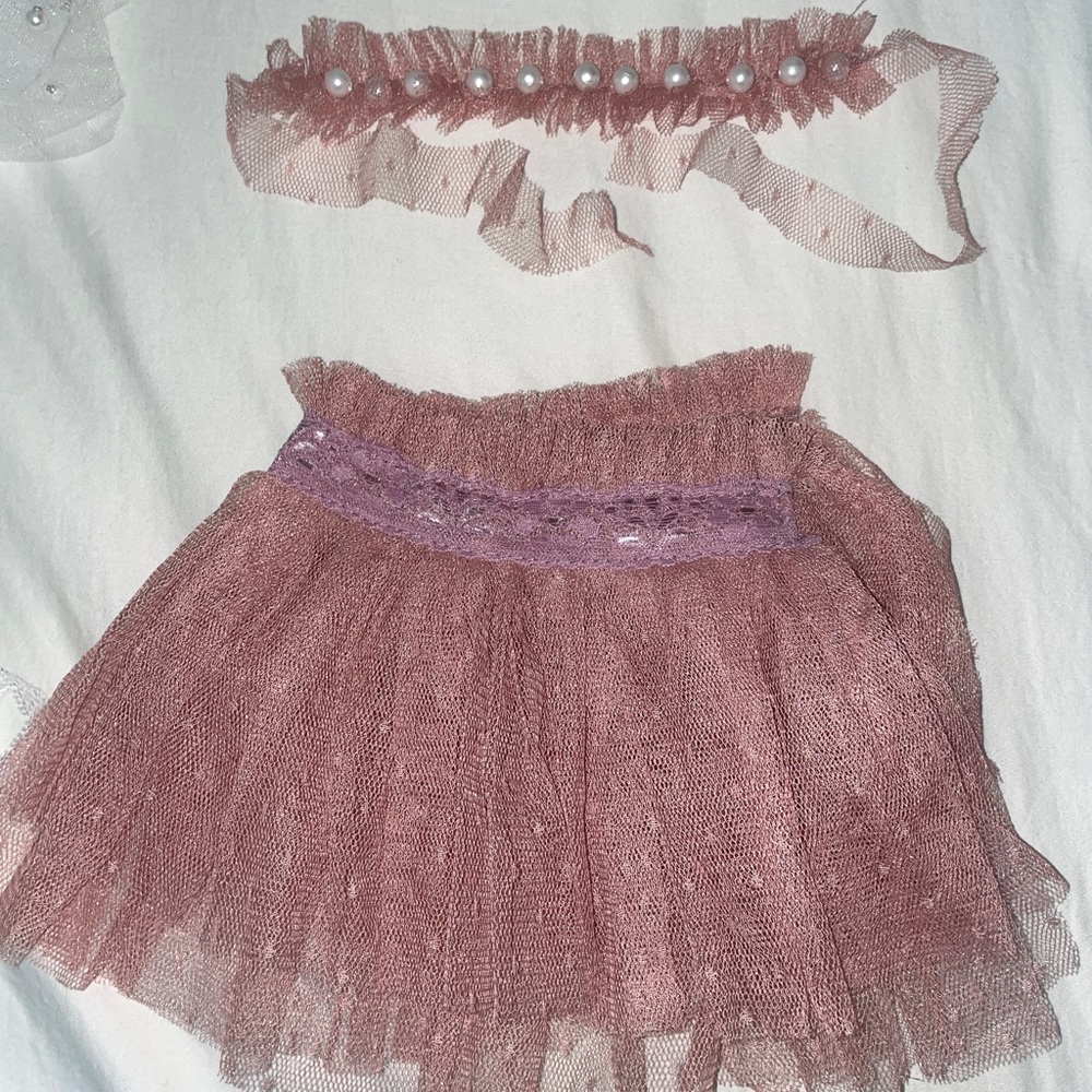 2 Newborn Babygirl photography outfits